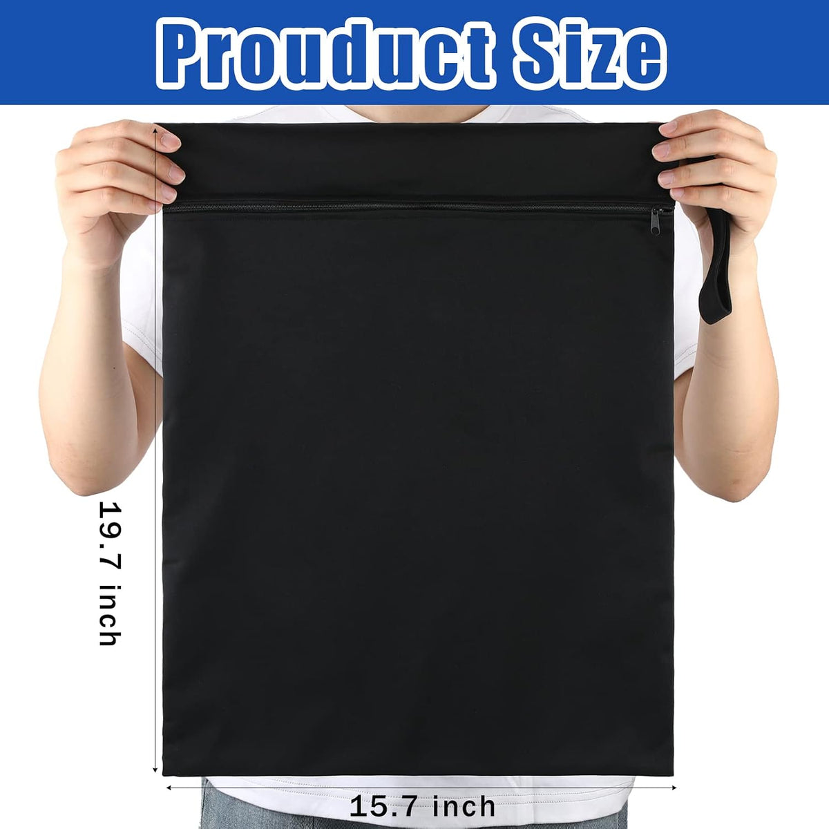 2 Pack Wet Dry Bag Travel Laundry Waterproof,Butterfly