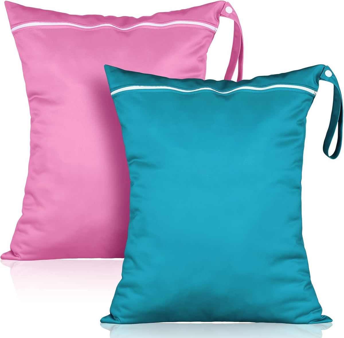 2 Pack Wet Dry Bag Travel Laundry Waterproof,Butterfly