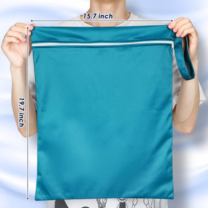 2 Pack Wet Dry Bag Travel Laundry Waterproof,Butterfly