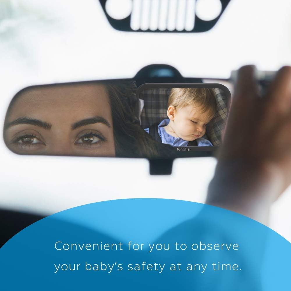 Baby Car Mirror Safely Monitor,Shatterproof