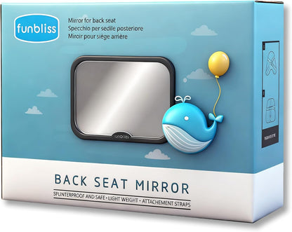 Baby Car Mirror Safely Monitor,Shatterproof