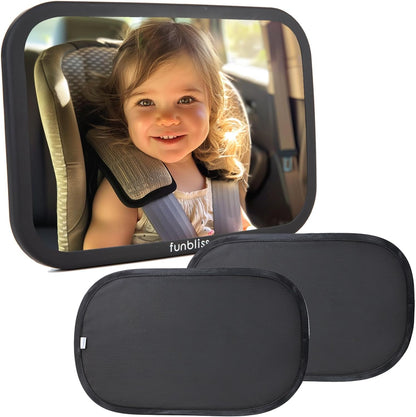Baby Car Mirror Safely Monitor,Shatterproof