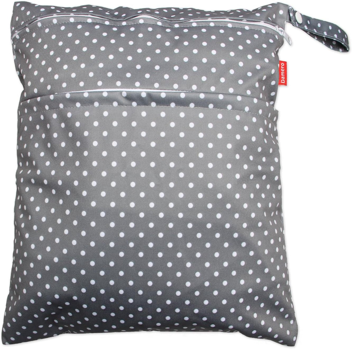 3pcs Travel Cloth Diaper Wet Dry Bag with Handle, Gray Arrows