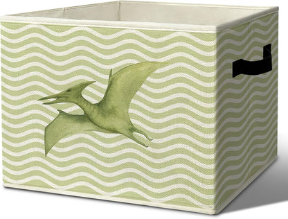 Rustic Where the Wild Ones Play Storage Bins Boxes with Handles - Colors B