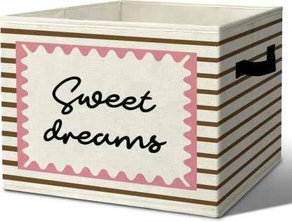 Rustic Where the Wild Ones Play Storage Bins Boxes with Handles - Colors B
