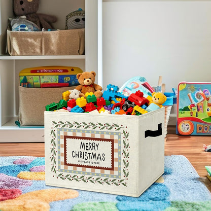 Rustic Where the Wild Ones Play Storage Bins Boxes with Handles - Colors B