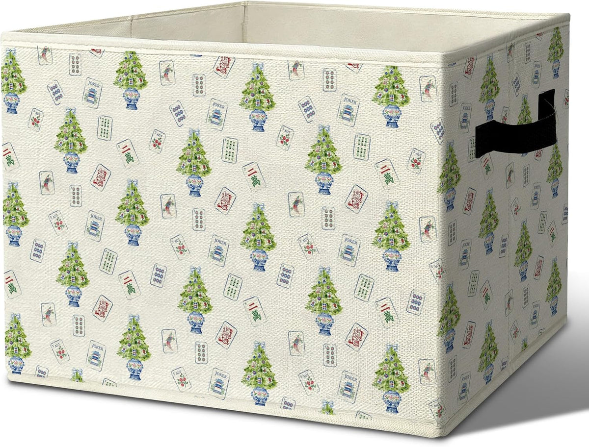 Rustic Where the Wild Ones Play Storage Bins Boxes with Handles - Colors B