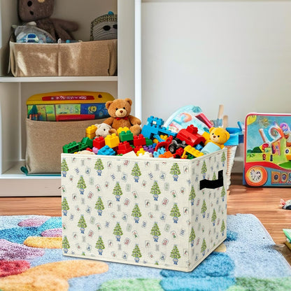 Rustic Where the Wild Ones Play Storage Bins Boxes with Handles - Colors B