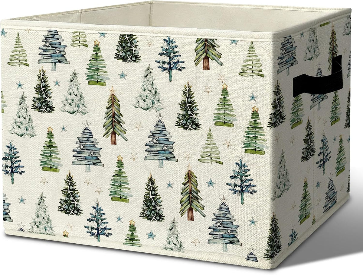 Rustic Where the Wild Ones Play Storage Bins Boxes with Handles - Colors B