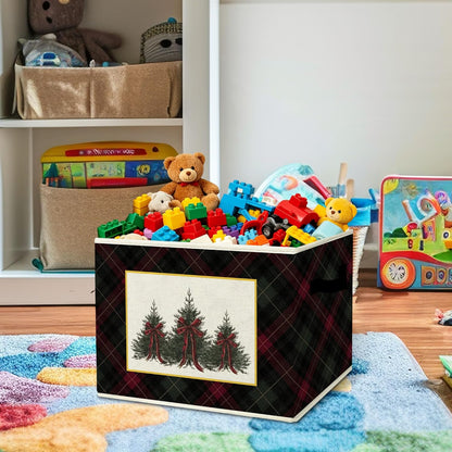 Rustic Where the Wild Ones Play Storage Bins Boxes with Handles - Colors B
