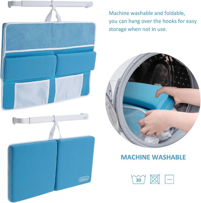 Bath Kneeler and Elbow Rest Pad Set, 1.5 Inch Thick Memory Foam Mat