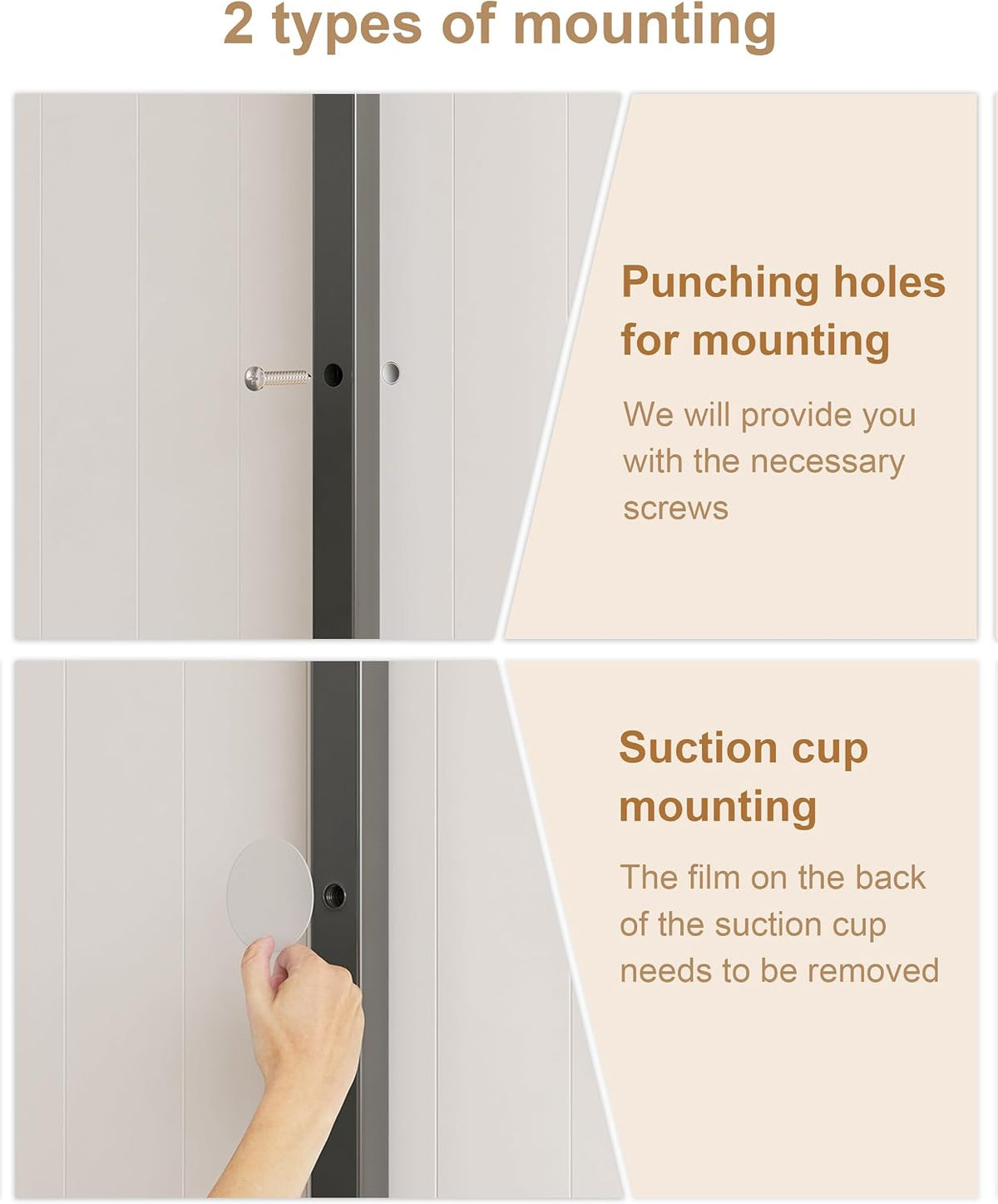 UMDONX Metal Narrow Multi-Functional Over-the-Door Storage Rack
