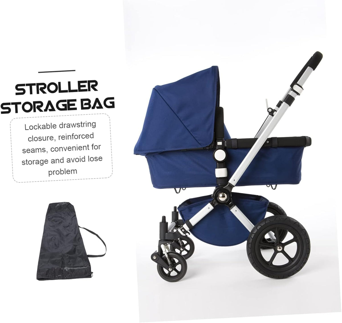 Stroller Travel Bag for Airplane with Protective Storage for Strollers Lightweight and Cover Preventing Scratches and Damage During Travel