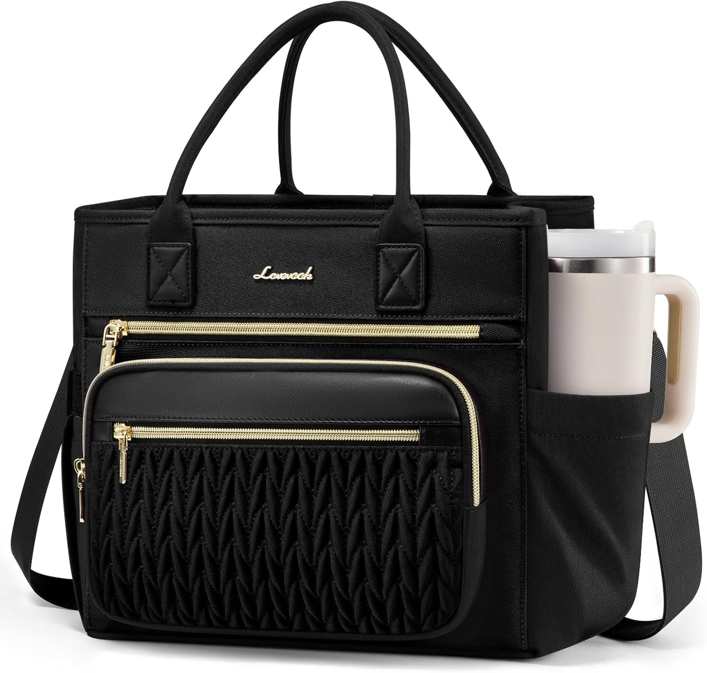 Insulated Lunch Box for Women,Large Adult Lunch Cooler Bag Women | Wide Opening Leakproof Cooler Bag with Cup Holder,Lunch Teacher Tote Bag for Work,Picnic,Beach,Family,College,Gift,13L - Colors A