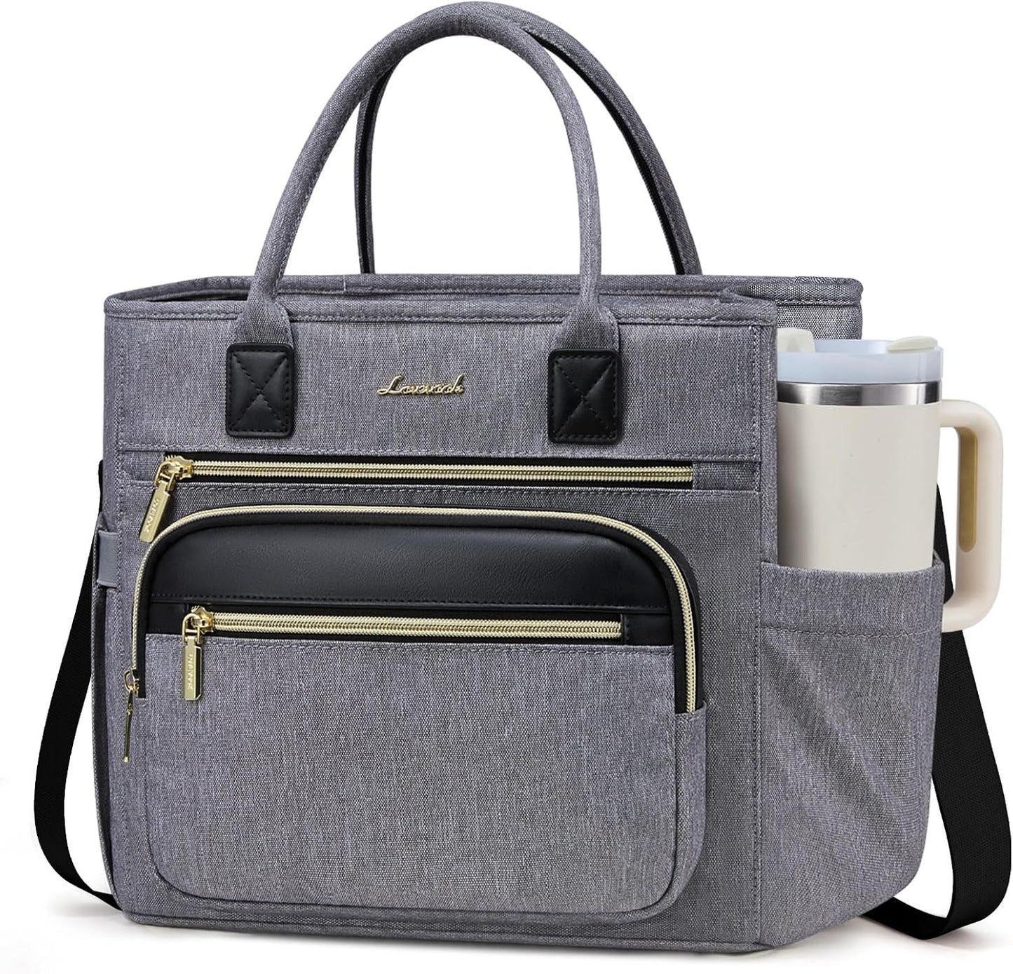 Insulated Lunch Box for Women,Large Adult Lunch Cooler Bag Women | Wide Opening Leakproof Cooler Bag with Cup Holder,Lunch Teacher Tote Bag for Work,Picnic,Beach,Family,College,Gift,13L - Colors A