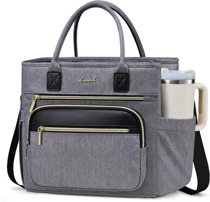 Insulated Lunch Box for Women,Large Adult Lunch Cooler Bag Women | Wide Opening Leakproof Cooler Bag with Cup Holder,Lunch Teacher Tote Bag for Work,Picnic,Beach,Family,College,Gift,13L - Colors A