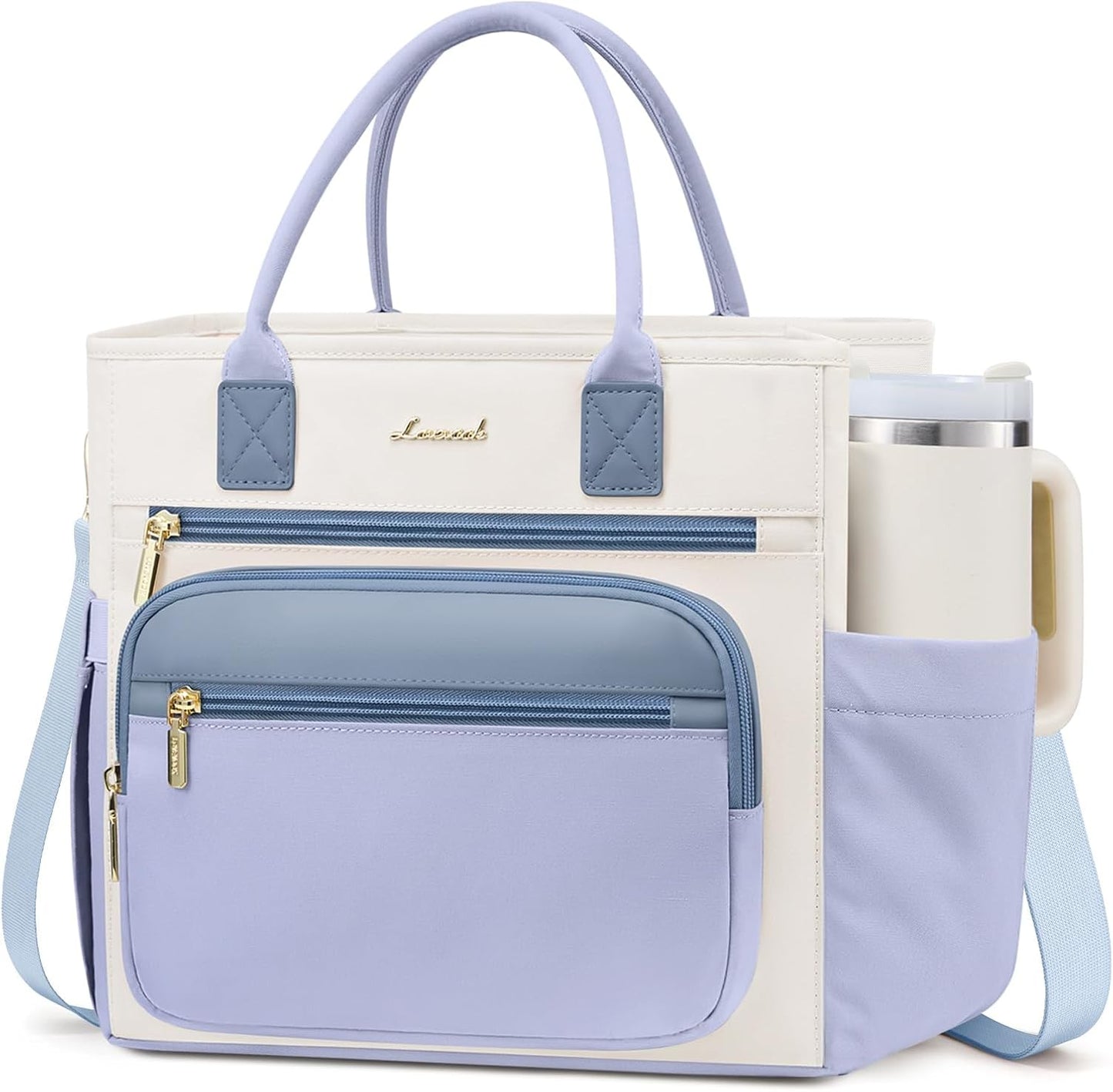 Insulated Lunch Box for Women,Large Adult Lunch Cooler Bag Women | Wide Opening Leakproof Cooler Bag with Cup Holder,Lunch Teacher Tote Bag for Work,Picnic,Beach,Family,College,Gift,13L - Colors A