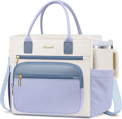 Insulated Lunch Box for Women,Large Adult Lunch Cooler Bag Women | Wide Opening Leakproof Cooler Bag with Cup Holder,Lunch Teacher Tote Bag for Work,Picnic,Beach,Family,College,Gift,13L - Colors A