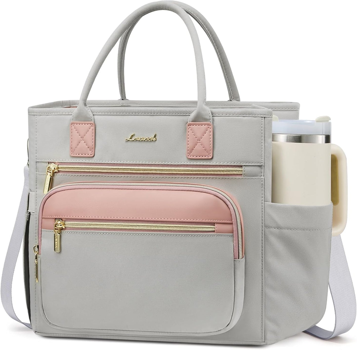 Insulated Lunch Box for Women,Large Adult Lunch Cooler Bag Women | Wide Opening Leakproof Cooler Bag with Cup Holder,Lunch Teacher Tote Bag for Work,Picnic,Beach,Family,College,Gift,13L - Colors A