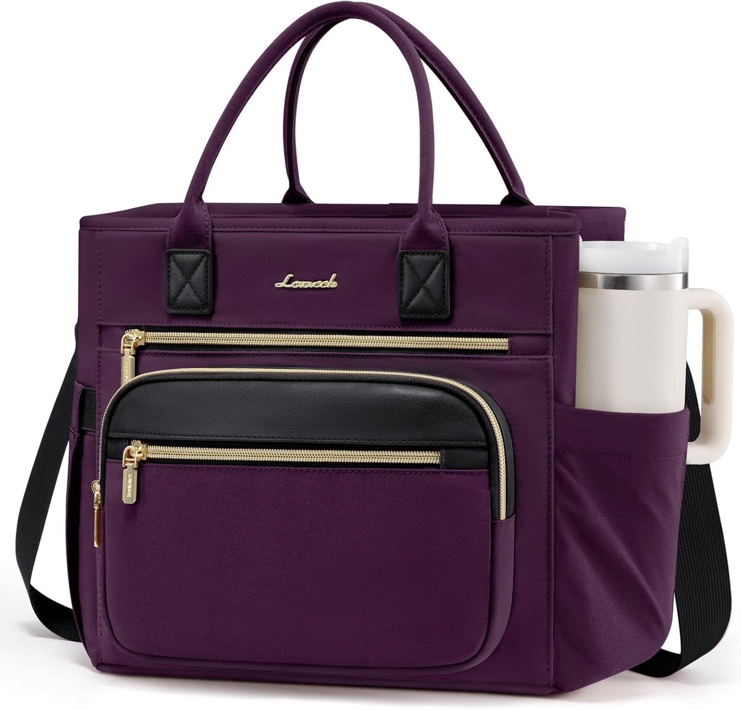 Insulated Lunch Box for Women,Large Adult Lunch Cooler Bag Women | Wide Opening Leakproof Cooler Bag with Cup Holder,Lunch Teacher Tote Bag for Work,Picnic,Beach,Family,College,Gift,13L - Colors A
