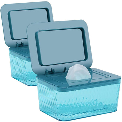 Wipes Dispenser Seal-Designed Wipe Dispenser Holder Wipes Case Box for Bathroom Keep Wipes Fresh, Dust-Proof & Non-Slip