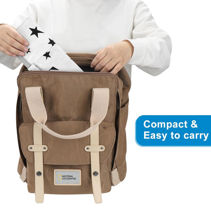 Portable Diaper Changing Pad, Foldable Waterproof Baby Changing Mat for Diaper Bag, Compact, Lightweight, Baby Changing Mat for Travel