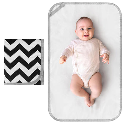 Portable Diaper Changing Pad, Foldable Waterproof Baby Changing Mat for Diaper Bag, Compact, Lightweight, Baby Changing Mat for Travel