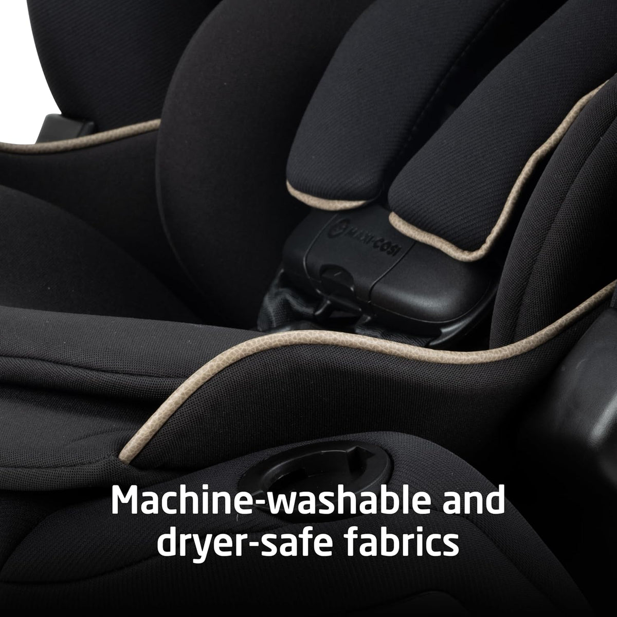 Andi 360 Rotating All-in-One Baby Convertible Car Seat, Rear-Facing, Forward Facing Car Seat, Infant Toddler Booster, Easy Rotation, Tension System, Harness Adjust, Truffle
