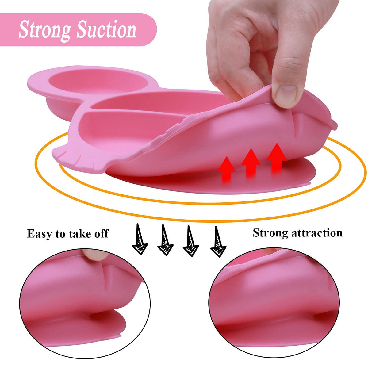 Silicone Baby Feeding Set,Baby Led Weaning Supplies Baby Silicone Suction bowl and Cup set with 2 spoons forks,Toddler Self Feeding Dish with Sippy Cup And Adjustable Bib for 6+ Months-Blue