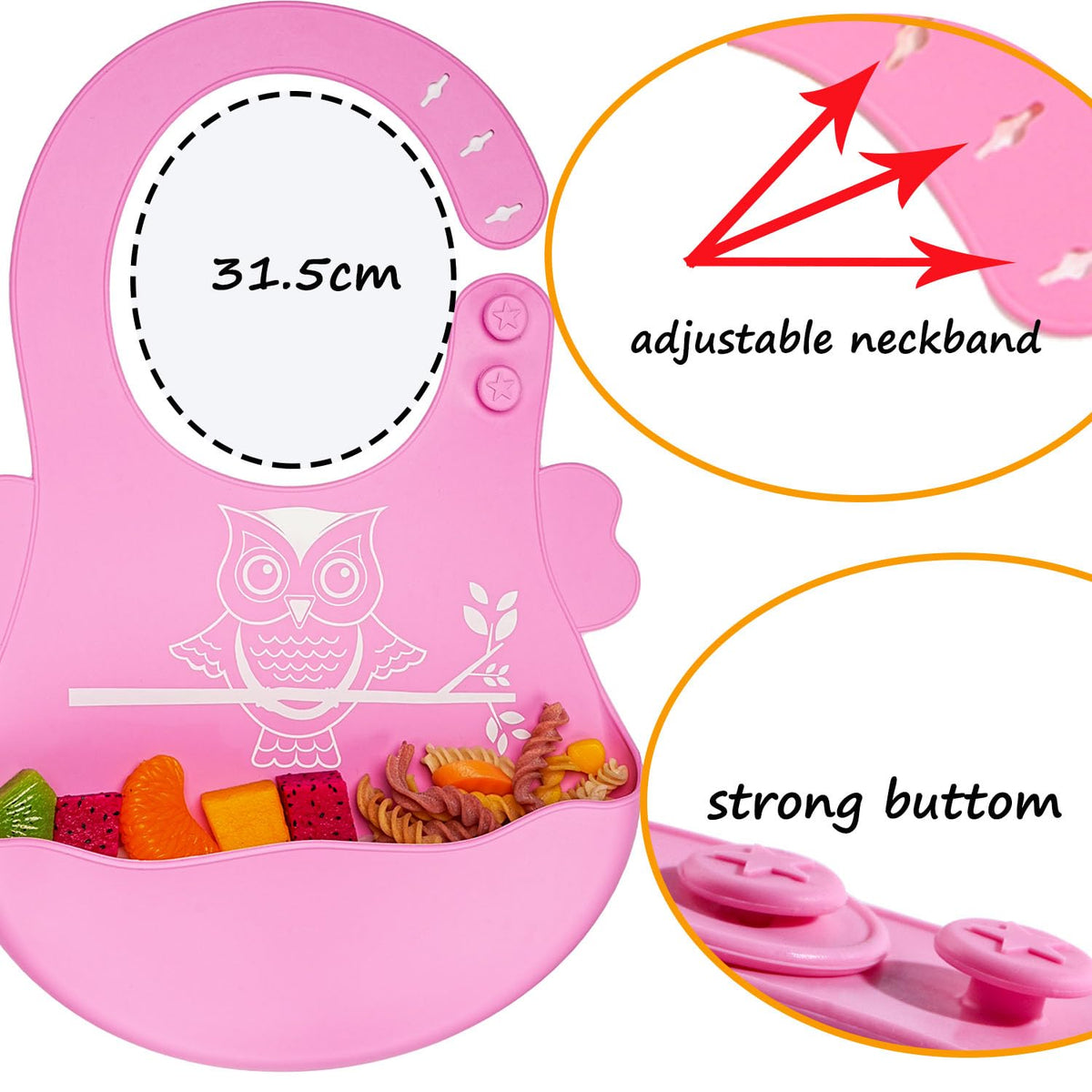 Silicone Baby Feeding Set,Baby Led Weaning Supplies Baby Silicone Suction bowl and Cup set with 2 spoons forks,Toddler Self Feeding Dish with Sippy Cup And Adjustable Bib for 6+ Months-Blue