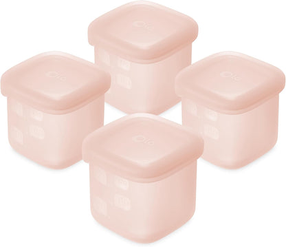 Silicone Baby Food Storage Containers 4pk, 2oz (Lilac)