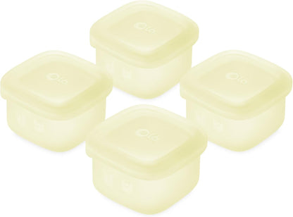 Silicone Baby Food Storage Containers 4pk, 2oz (Lilac)