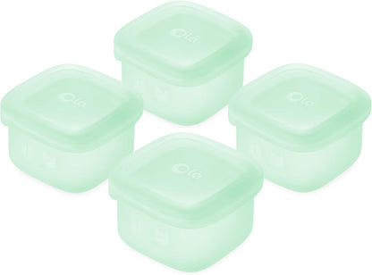 Silicone Baby Food Storage Containers 4pk, 2oz (Lilac)