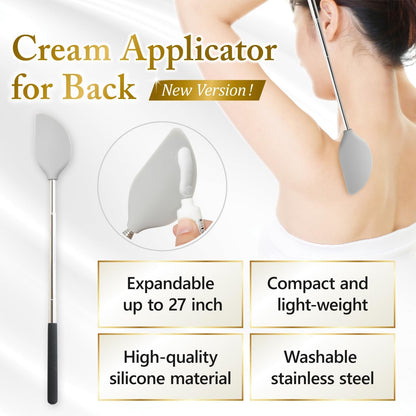 Telescopic Cream Applicator for Back (Large Area)