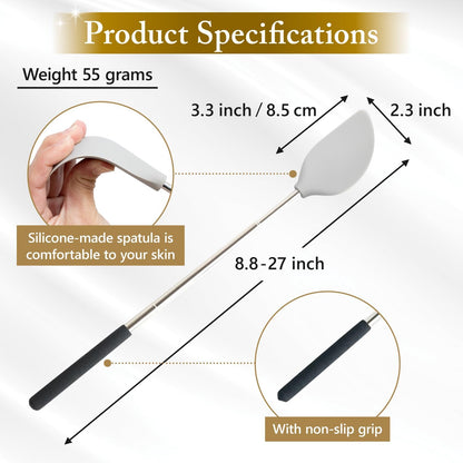 Telescopic Cream Applicator for Back (Large Area)