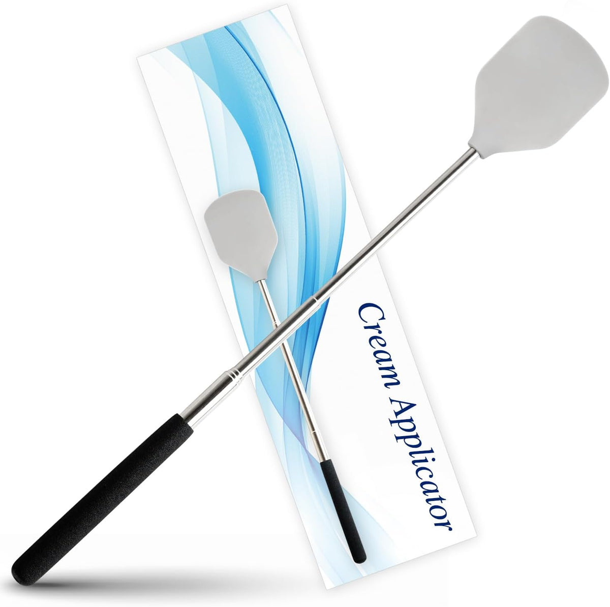 Telescopic Cream Applicator for Back (Large Area)