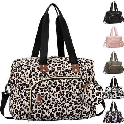 Diaper Bag Tote, Baby Bags with Pacifier Case Green