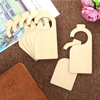 21 Pack Blank Clothing Rack Divider, Wooden Closet Size Divider, Closet Dividers Hanging Closet Dividers for Home Nursery Baby Clothes