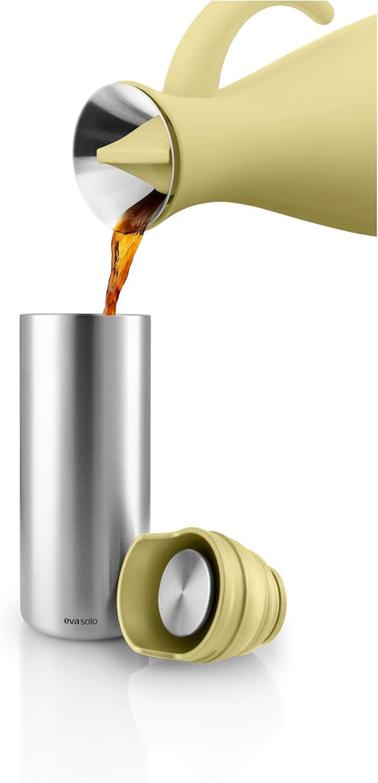 Urban to Go Cup 0.35 L Vintage Brown | Double-Walled Thermo Cup with Vacuum Insulation | Dishwasher-Safe Cup with Practical Easy Grab Strap & Click Lid | Vintage Brown