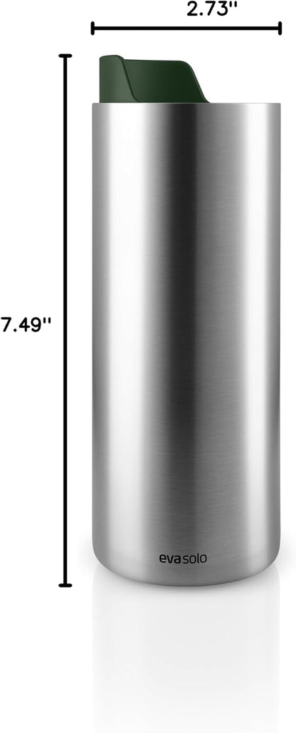 Urban to Go Cup 0.35 L Vintage Brown | Double-Walled Thermo Cup with Vacuum Insulation | Dishwasher-Safe Cup with Practical Easy Grab Strap & Click Lid | Vintage Brown