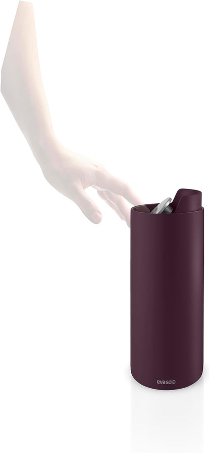 Urban to Go Cup 0.35 L Vintage Brown | Double-Walled Thermo Cup with Vacuum Insulation | Dishwasher-Safe Cup with Practical Easy Grab Strap & Click Lid | Vintage Brown
