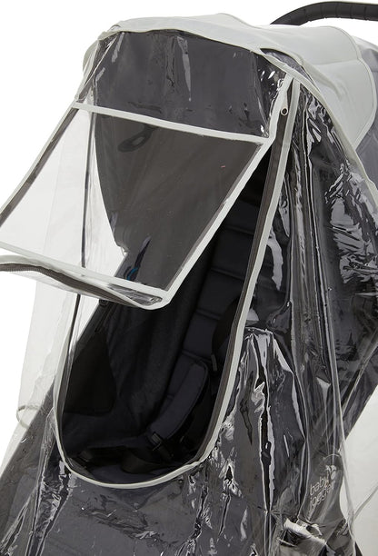 Stroller Rain Cover Universal, Baby Travel Weather Shield, Windproof Waterproof, Protect from Dust Snow (Clear)