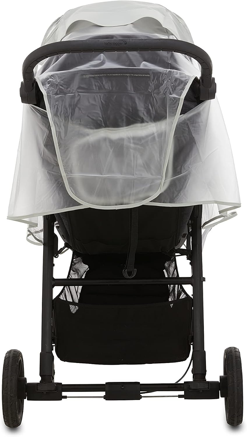 Stroller Rain Cover Universal, Baby Travel Weather Shield, Windproof Waterproof, Protect from Dust Snow (Clear)