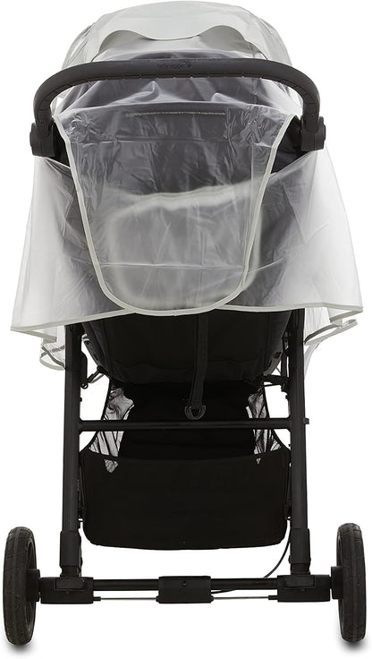 Stroller Rain Cover Universal, Baby Travel Weather Shield, Windproof Waterproof, Protect from Dust Snow (Clear)