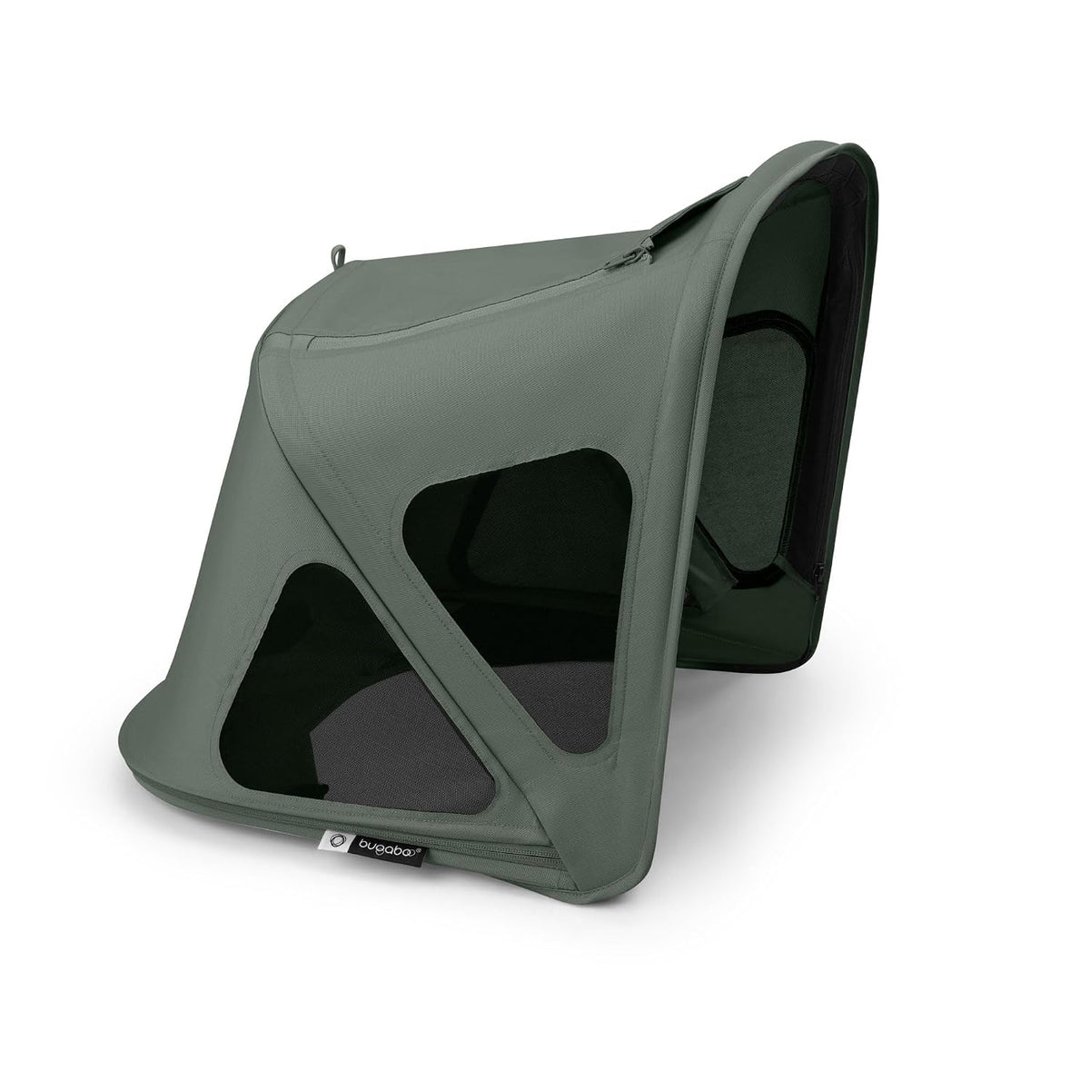 Breezy Sun Canopy with Mosquito Net for Kangaroo and Fox Strollers - Midnight Black