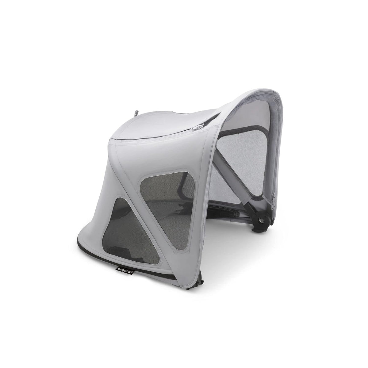 Breezy Sun Canopy with Mosquito Net for Kangaroo and Fox Strollers - Midnight Black