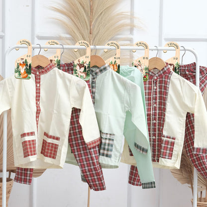 Animals Baby Closet Dividers 7PCS Wood Nursery 24 Months Decor