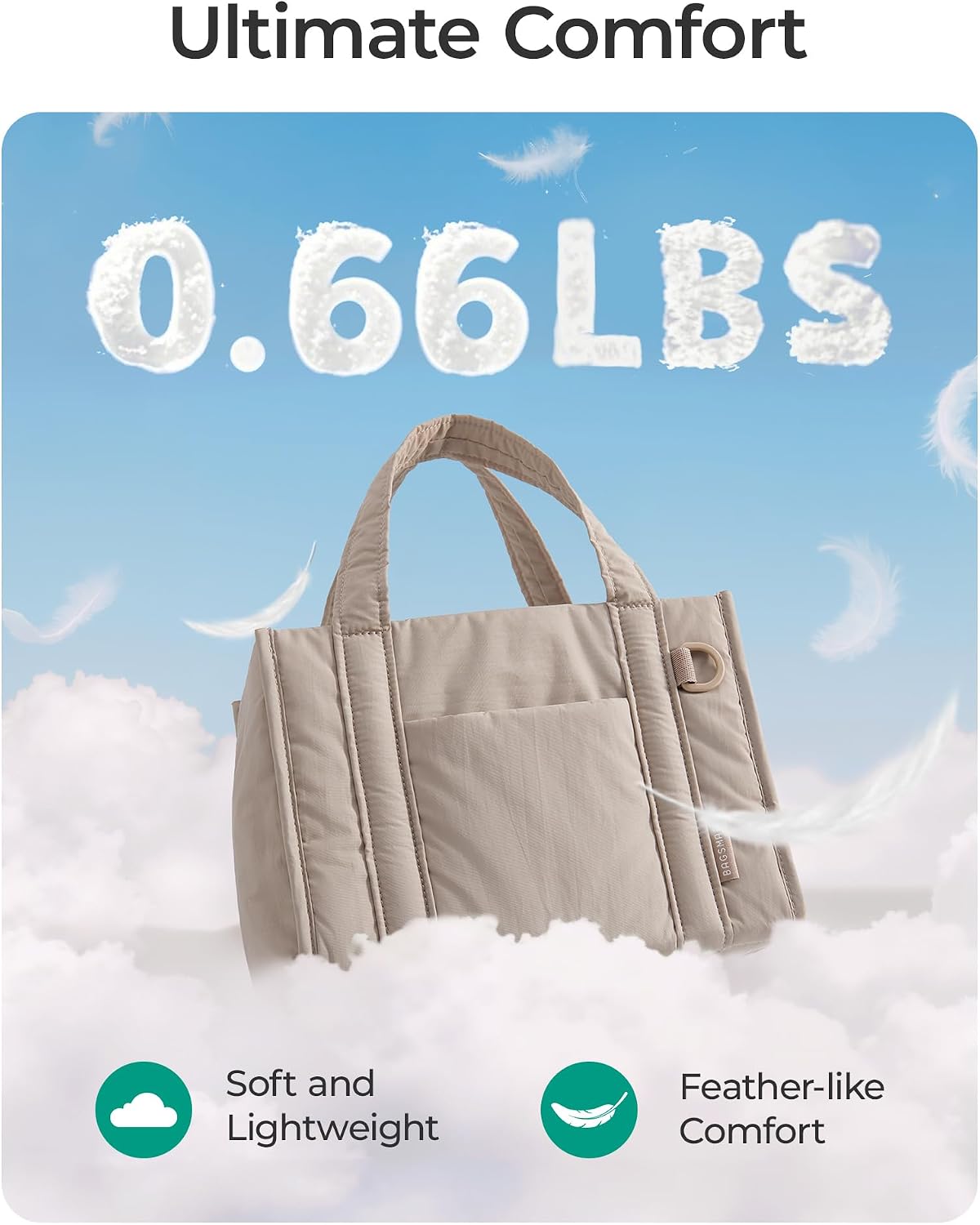 Boxy Tote Bag for Women, Crossbody Work Bag with Zipper