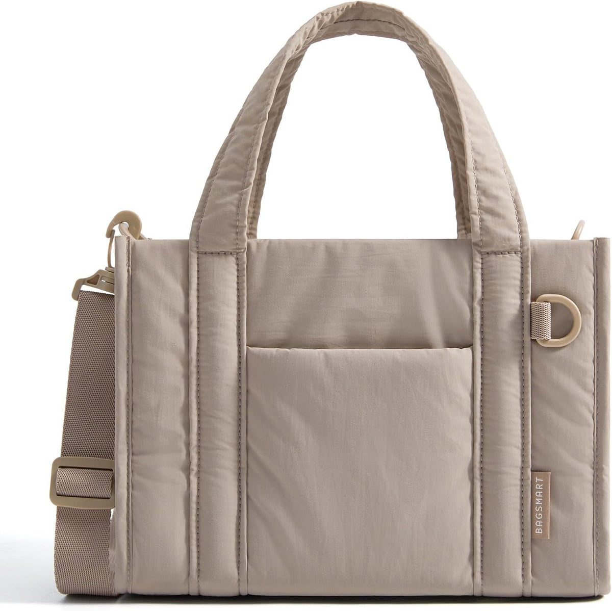 Boxy Tote Bag for Women, Crossbody Work Bag with Zipper
