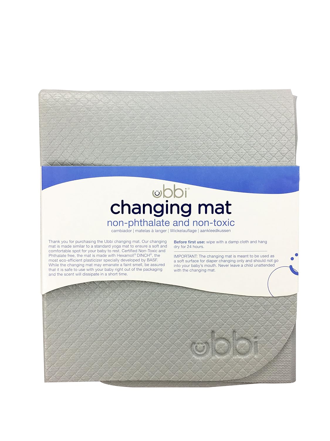 On-the-Go Diaper Changing Baby Mat, Taupe